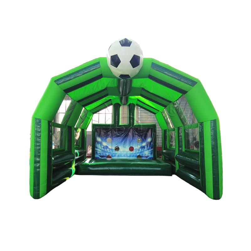 Commercial 2-in-1 Inflatable Soccer Goal Trainer